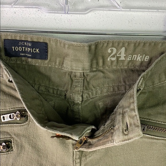J. Crew toothpick ankle skinny jeans - Picture 5 of 6